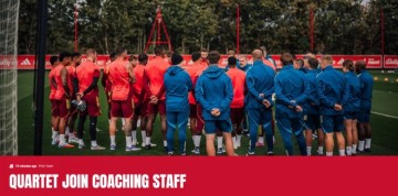 诺丁汉森林官宣教练组成员，耶迪纳克等四名澳波的老搭档加入